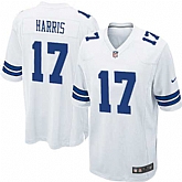 Nike Men & Women & Youth Cowboys #17 Harris White Team Color Game Jersey,baseball caps,new era cap wholesale,wholesale hats